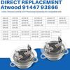 16A 125V Thermal Circuit Breaker And ECO Thermostat Kit For Atwood 91447 And 93866 Motorhomes Water Heaters