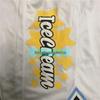 Breathable Quick-Dry Basketball Shorts - Ice Cream Star Print Unisex High-Street Style