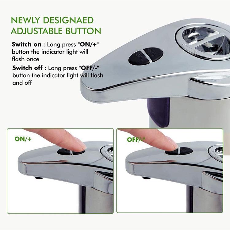 Automatic Stainless Steel Induction Soap Dispenser