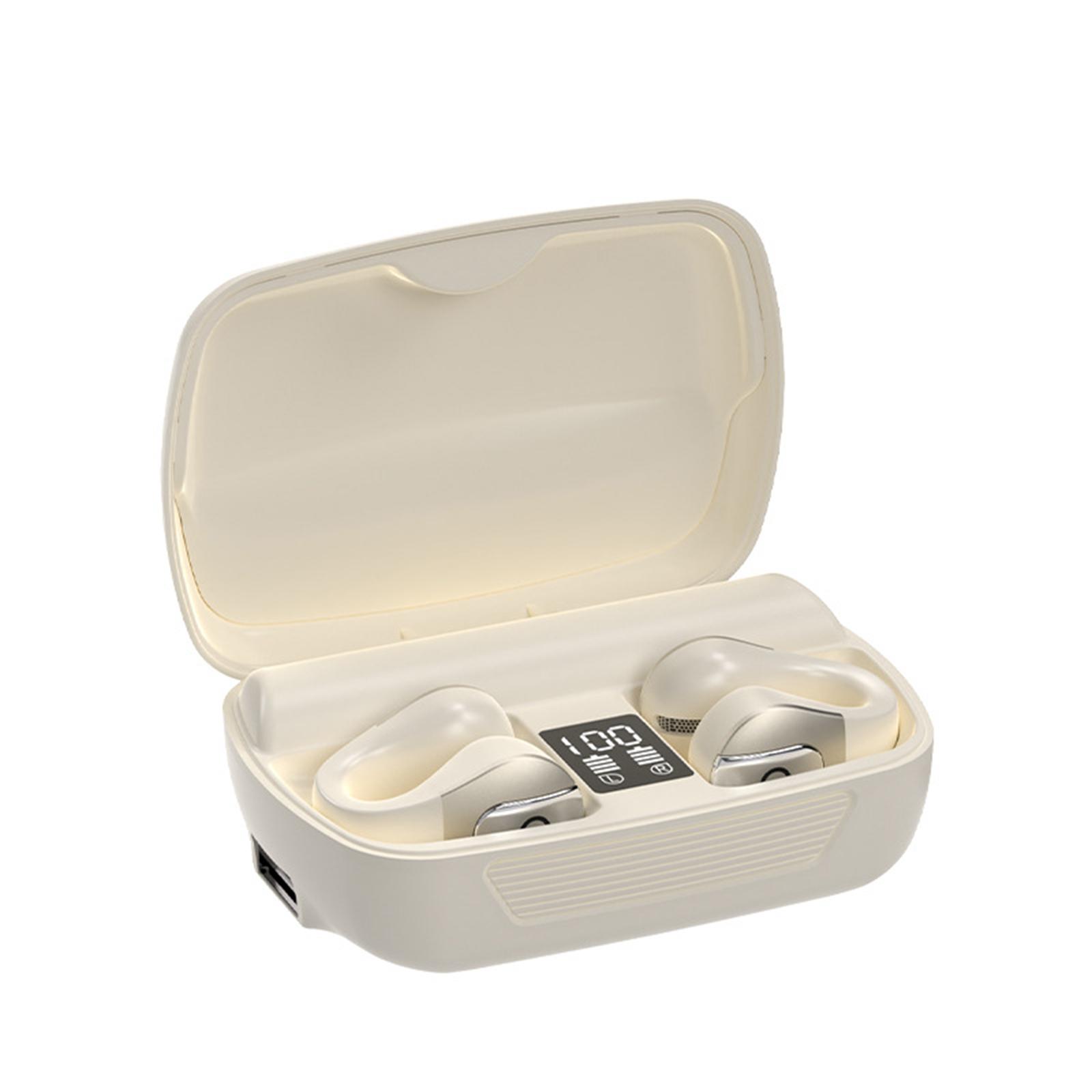 

Беспроводные Bluetooth-наушники с открытым ушным зажимом, большая емкость 2000 мАч против вспышки белого