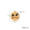 4Pcs/lot Halloween Charms Stainless Steel Pumpkin Ghost Bat Pendant for Making DIY Necklace Jewelry Accessories Supplies