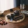 Minimalist Marble Snack Tray With Storage For Home Office And Relaxation