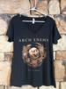 XL Arch Enemy Women’s Tee Shirt Will to Power Thrash Slayer Melodic Death Metal