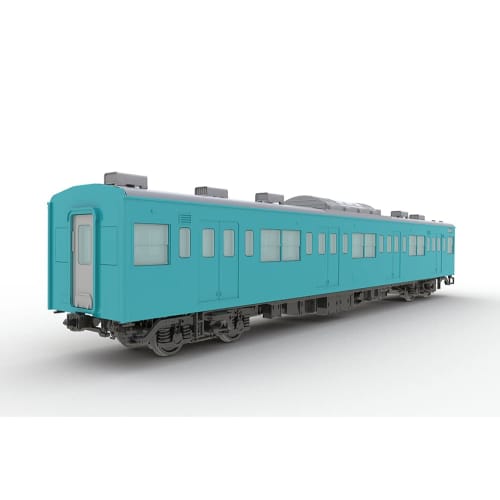 PLUM 1/80 Scale JR East 201 Series DC Electric Car Keiyo Line Moha 201 & Moha 200 Display Model, Unpainted Assembly Plastic Kit, PP132