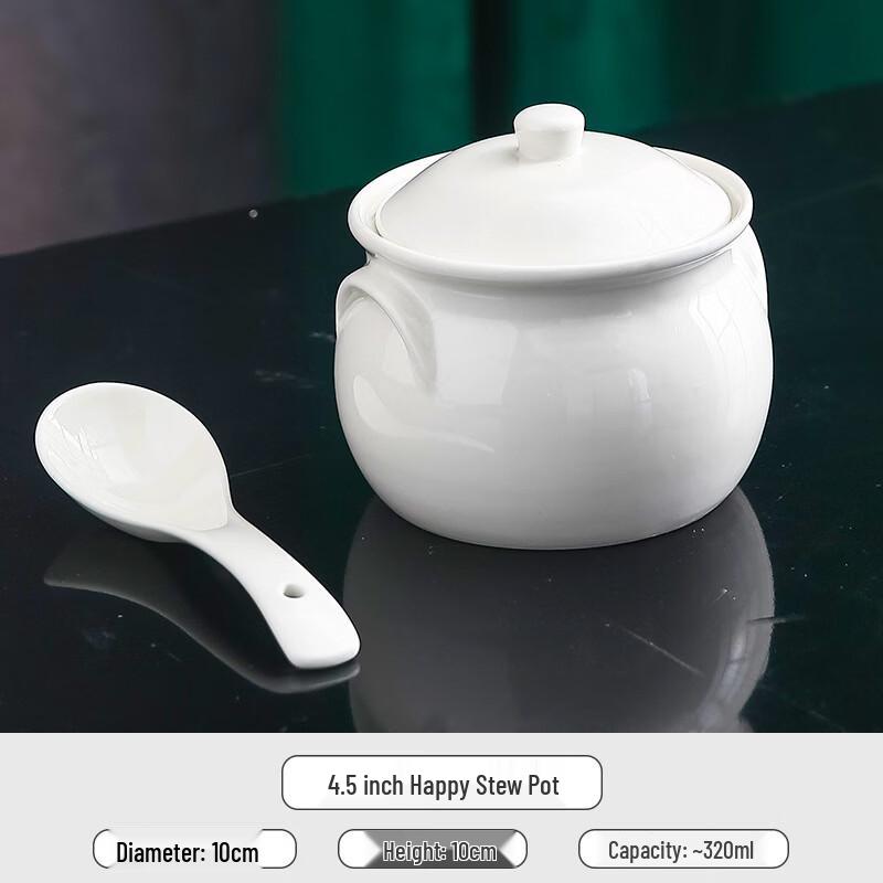 Zhi Shi Ceramic Double Boiler Steamer Set