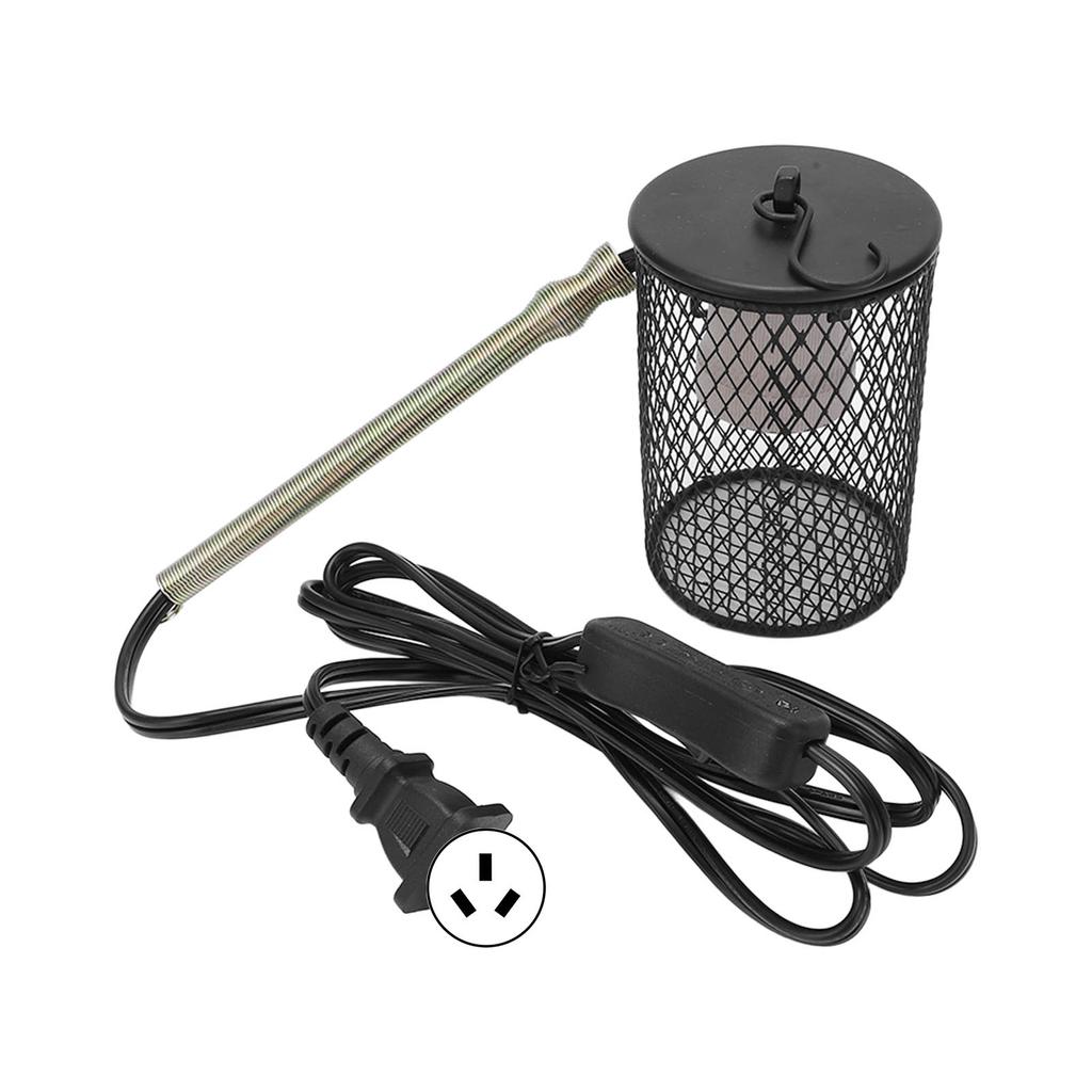 Profesjonalny, bezpieczny klosz do lampy grzewczej dla gadów Zapobiega poparzeniom Klosz do lampy izolacyjnej dla gadów do