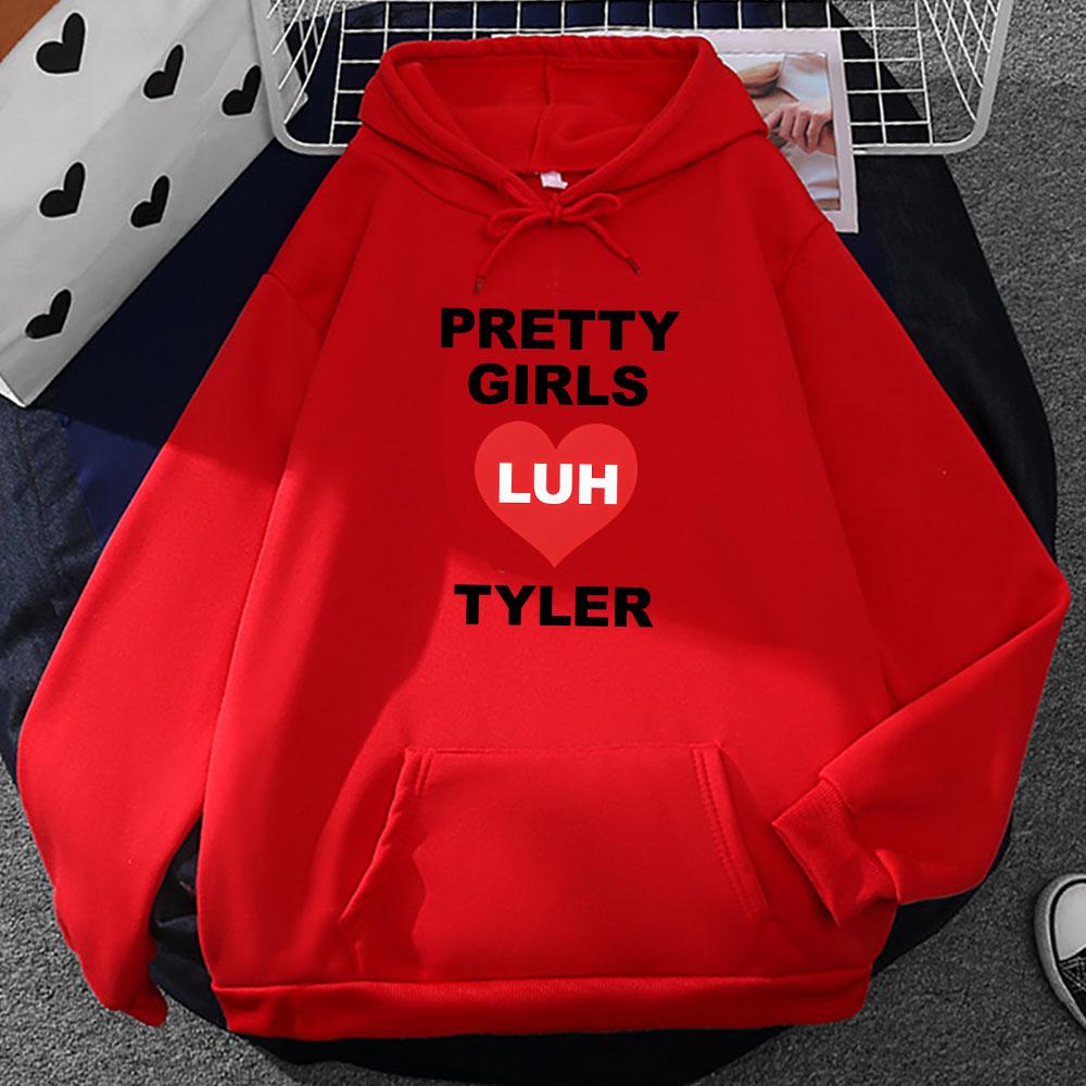 Pretty Girls Luh Tyler Rapper Hoodies Hip Hop Streetwear Casual Men Heavy Mental Fashion Sweatshirts Hooded Winter Hoodie