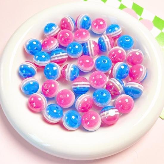 Beads DIY Material Striped Contrast Color Sweet Color Smooth Bracelet Necklace Artifact Material