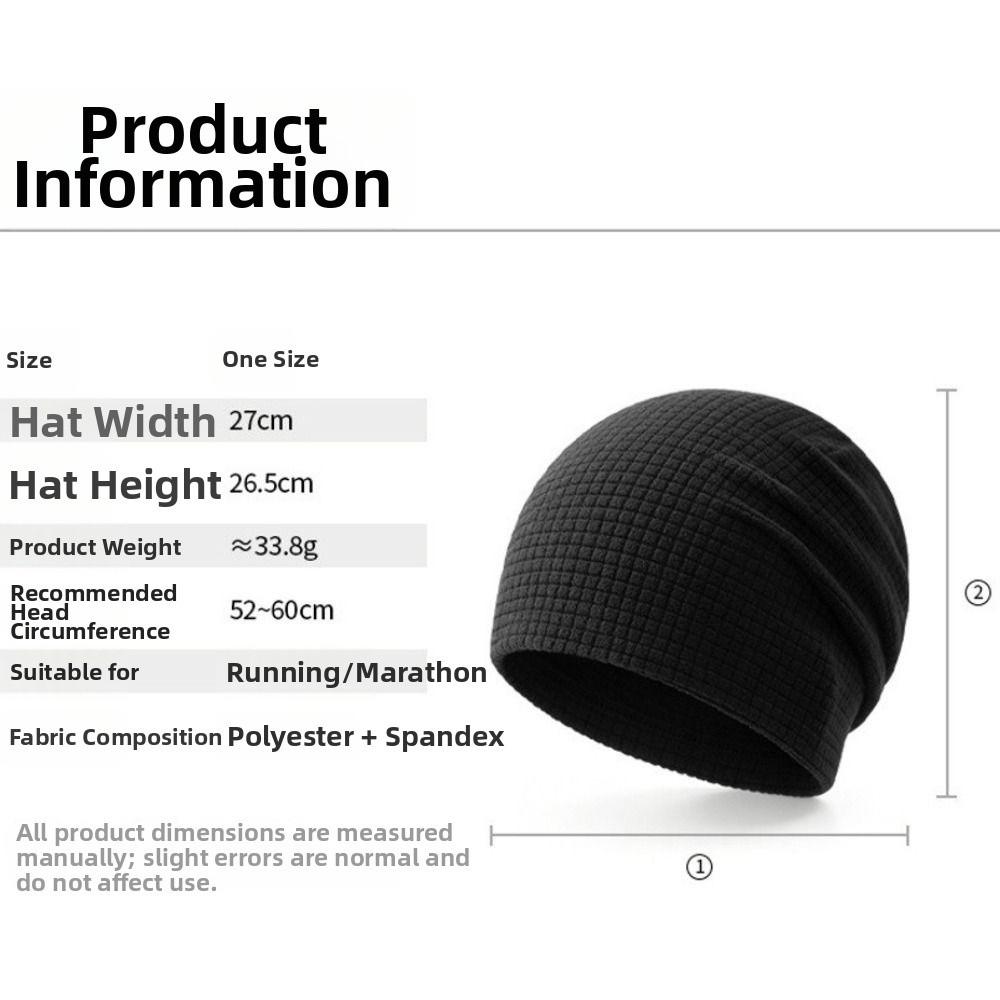 Windproof Winter Ski Hat Stretchy Breathable Cold Weather Hat New Windproof Beanie  Commuting