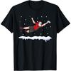 Ultimate Frisbee Santa Claus Sport Disc Golf T-Shirt