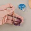 71 Resin Jewelry Molds with Earring Resin Molds,Earring Hooks,Jump Rings for Pendant Keychain Resin Jewelry Making