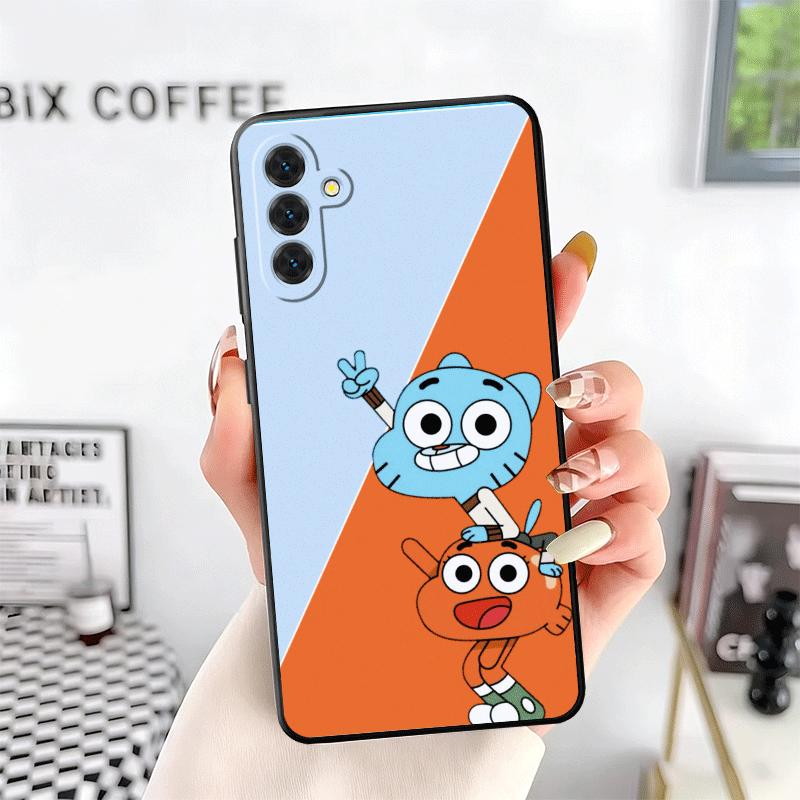 A-Amazing World G-Gumball Soft Phone Case for Samsung A17 A37 A57 A16 A26 A36 A56 A15 A25 A35 A55 A14 A24 A34 A54 A13 A23 A33 A5