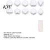 Parent Child Craft Activity Supplies 10PCS Cake Pop Mold Set, Heart/Cloud/Star/Square/Round Shape, PLA Press-forming Baking Diy Dessert Press