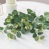 10pcs Silk Artificial Plants Eucalyptus Leaf Festival Home Outdoor Garden Arch Bonsai UV Protection Wedding Diy Gifts Decoration