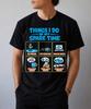 Things I Do In My Spare Time Funny Fishing Humor T-Shirt, Fisherman Gift, Fishing Lover Gift, Angler Graphic Tee