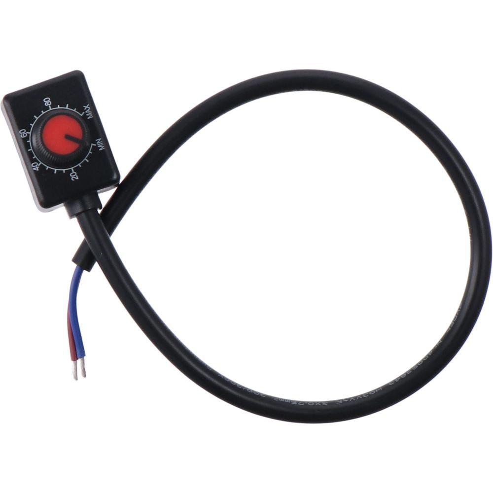 Plastic DC 0/1-10V Knob LED Dimmer Black Copper Anti-interference Strobe Dimmer Red Low Voltage Passive Dimmer Electrician