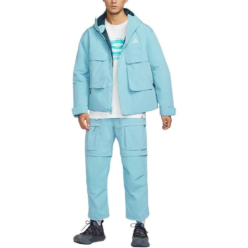 Nike Storm FIT PrimaLoft 'Skull Peak' Jackets & Coats Men's Denim Blue/Green/Navy Blue/White Mountain FV8682-464