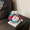 Exquisite Santa knitted bucket shoulder bags super cool pretty compact Christmas crossbody bags