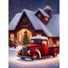 Diamantmaleri Kunst Full Drill Juletrehus Diamantmaleri Håndlaget Snøhvit Day Diy Diamant Mosaikkmaleri Hjemdekorasjon Julegave