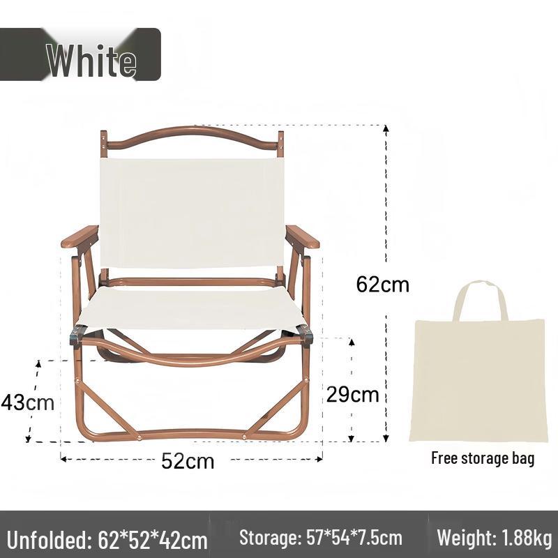 Outdoor Aluminum Folding Kermit Camping Chair