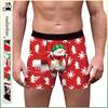 Boxer pour homme créatif à imprimé de Noël 2024
