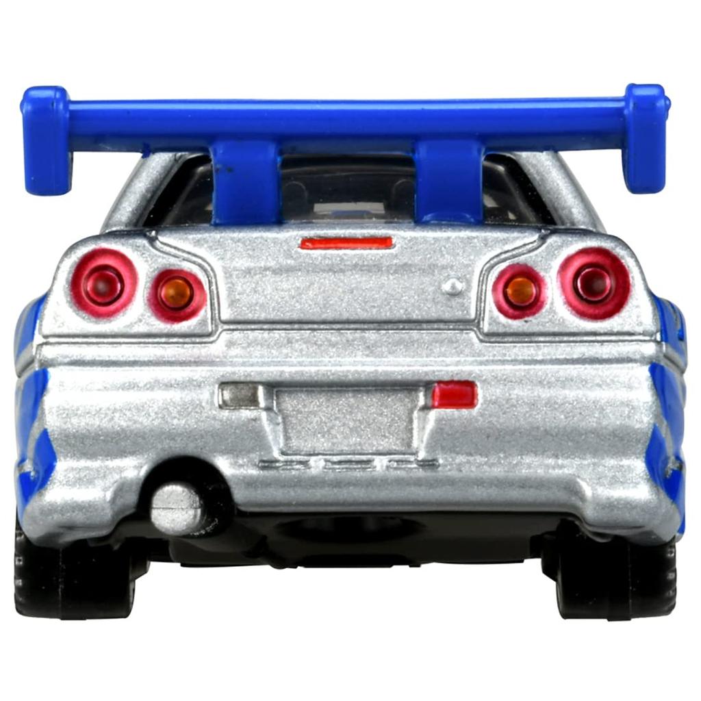 Albastru TAKARA TOMY Premium Unlimited 08 Fast Furious BNR34 SKYLINE Mini Jucărie cu mașină de la 6 ani și peste Abonamente în cutie Standarde de siguranță pentru jucării Marcaj ST