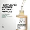 Anua Heartleaf 80 Soothing Ampoule 30ml – 80% Houttuynia Cordata Extract Calming Hydrating Serum for Sensitive Skin