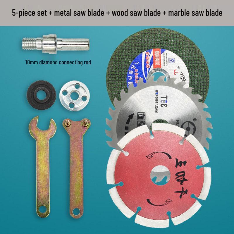 Hand Drill-to-Grinder Conversion Kit: Cutting, Polishing & Grinding Accessory Set