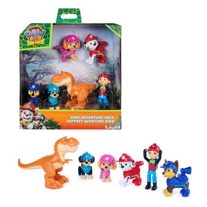 Figuren-Abenteuer-Set - Paw Patrol - Der Film Dino-Mission - SPINMASTER - Ab 3 Jahren