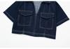 Women's Washed Denim Pullover Shirt & Skort - Summer 2024 Street Style Arrival