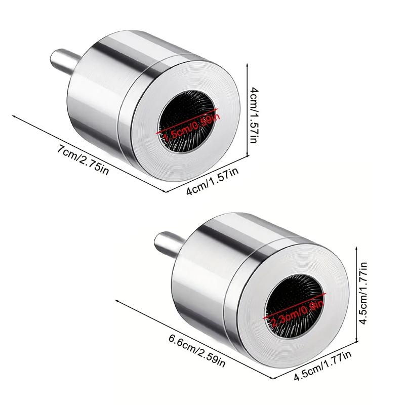 1pc 15/22mm Copper Tube Cleaning Brush Multi-Purpose Plumbing Pipe Power Drill Metal Cleaning Tools With 1 Replace Brush