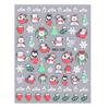 Merry Christmas Nail Art Stickers Ultra-thin Self-Adhesive Cartoon Snowman Bear Snowflake Gnome Cute Decals DIY Manicure Accessories New Year Holiday