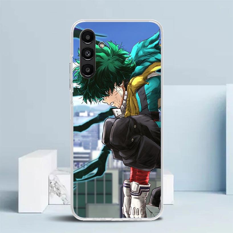 

Мидория Изуку Деку MHA Моя геройская Академия Чехол для телефона для Samsung Galaxy A17 A37 A57 A16 A15 A14 A13 A56 A55 A54 A53 A36 A35 A34 A33 A26 A2 Samsung A14