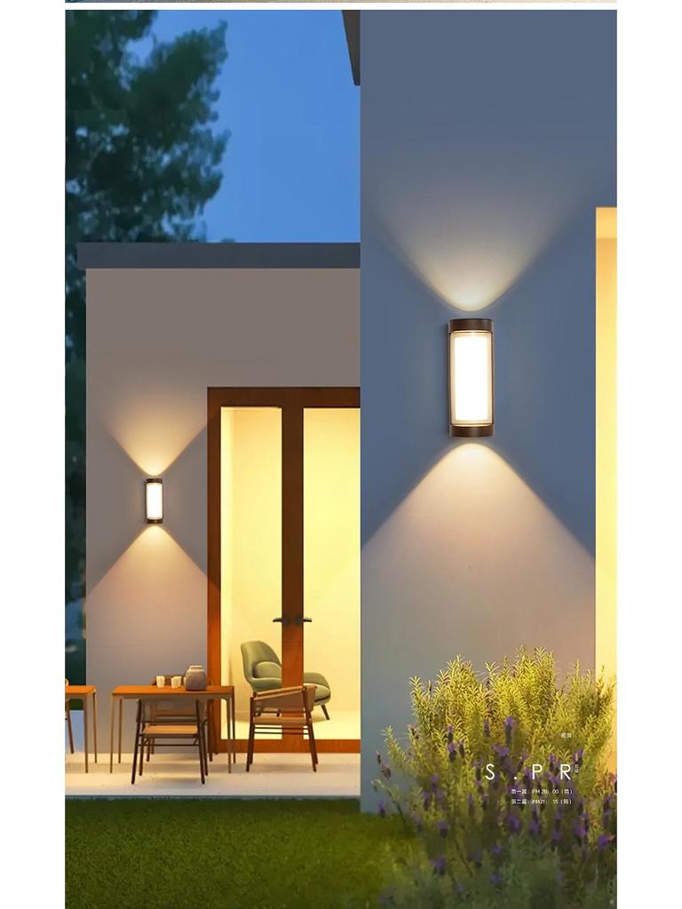 Wow Waterproof Modern Outdoor Wall Light for Courtyard & Villa Gates