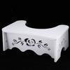 White Squatting Toilet Stool Bathroom Squat Toilet Stool 7 Inch