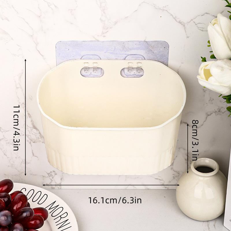 Kitchen Onion Ginger Storage Basket With Hook Vegetable Fruit Organizer Holder Bathroom Sundries Hanging Box