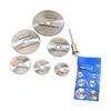 7pcs/set Mini High Speed Steel Saw Web Circular Rotary Cutting Blade Wheel Discs Mandrel