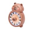 Capybara Timer Batteriebetrieben Großes Display Niedlicher Visueller Countdown-Timer für Kinder Schüler
