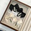 2Pcs Korean  Ribbon Bowknot Hair Clips Elegant Sweet Bow Hairpin Barrettes Bb Clips For Women Girl Hair Accessories