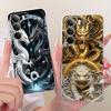 For Realme C75 C75x Cool Dragon Tiger Pattern Phone Case For Realme C75 4G C 75 75X Soft Silicone TPU Cases