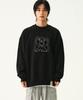 GRAVER [Unisex] Baba Lettering Sweatshirt_Black