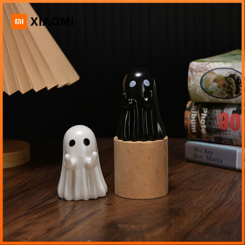 Xiaomi Middle Finger Cute Ghost Statue Ghosts Small Scary Ghost Figurines Halloween Home Decorations A Small Gift For A Friend