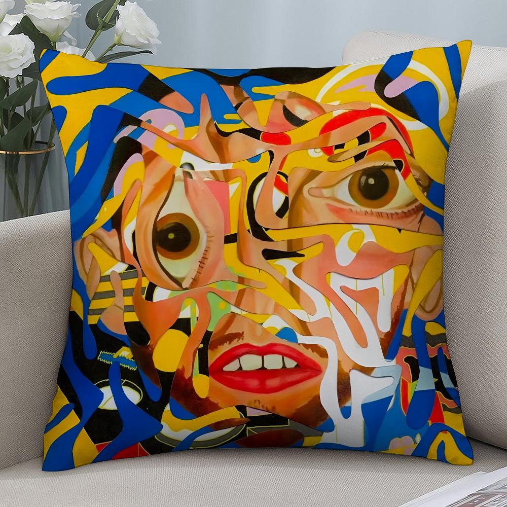 M-Mac M-Miller Balloonerism Pillow Case 3D Print Polyester Fiber 40*40 cm Home Sofa Throw Pillow Cover Decoration Festival Gift