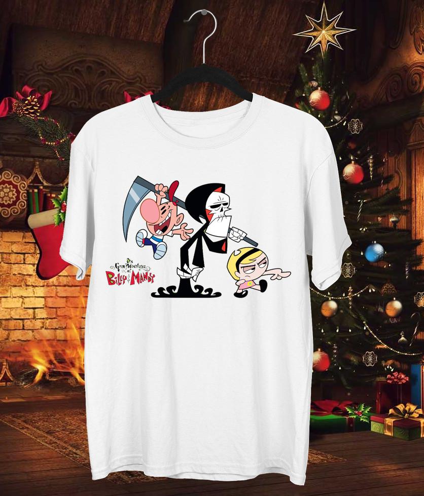 The Grim Reaper Adventures Of Billy And Mandy Movie Tshirt Unisex T-Shirt S