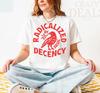 Radikalisiert durch grundlegende Anständigkeit Politisches Protest-T-Shirt S-5XL