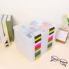 Boîte de rangement pour documents en plastique transparent A4, étui organisateur de dossiers portable à fermeture à pression, conteneur de rangement étanche pour papiers et certificats
