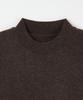 NODU Mock Neck Half Turtleneck Knit [Brown]