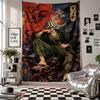 Wall TapestryBleach anime Art Hanging Cloth Decorative Background Cover for Room Decoration