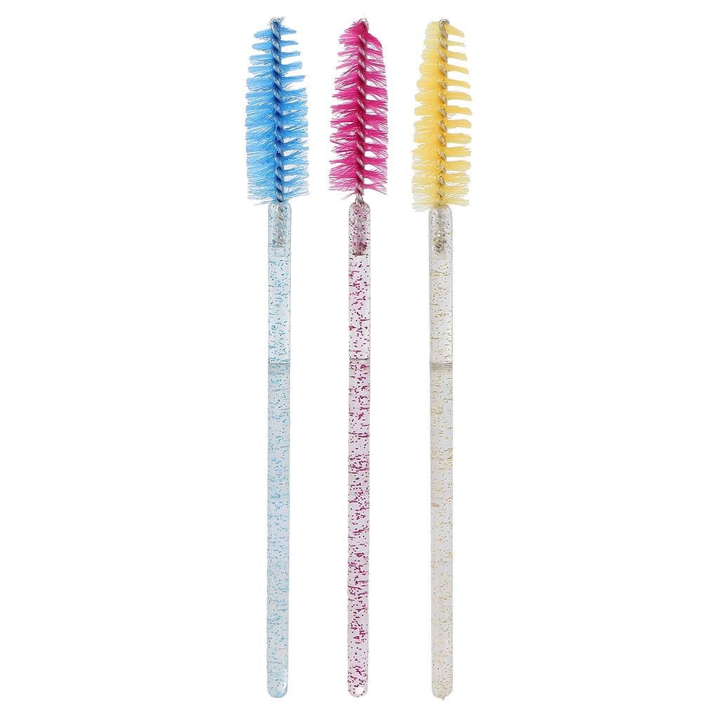 50Pcs/Pack Disposable Eyelash Mascara Brushes Wands Bendable Superfine  for EyeLash Extension M