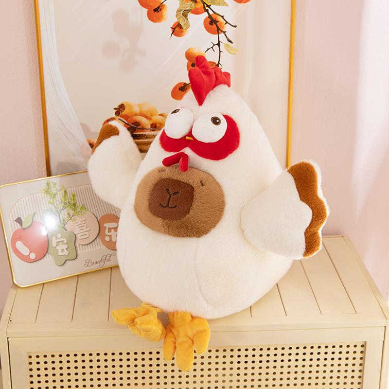 Cute Capibara Dolphin Cub Luhua Chicken Plush Toy Doll Doll Pendant Doll Grabbing Machine